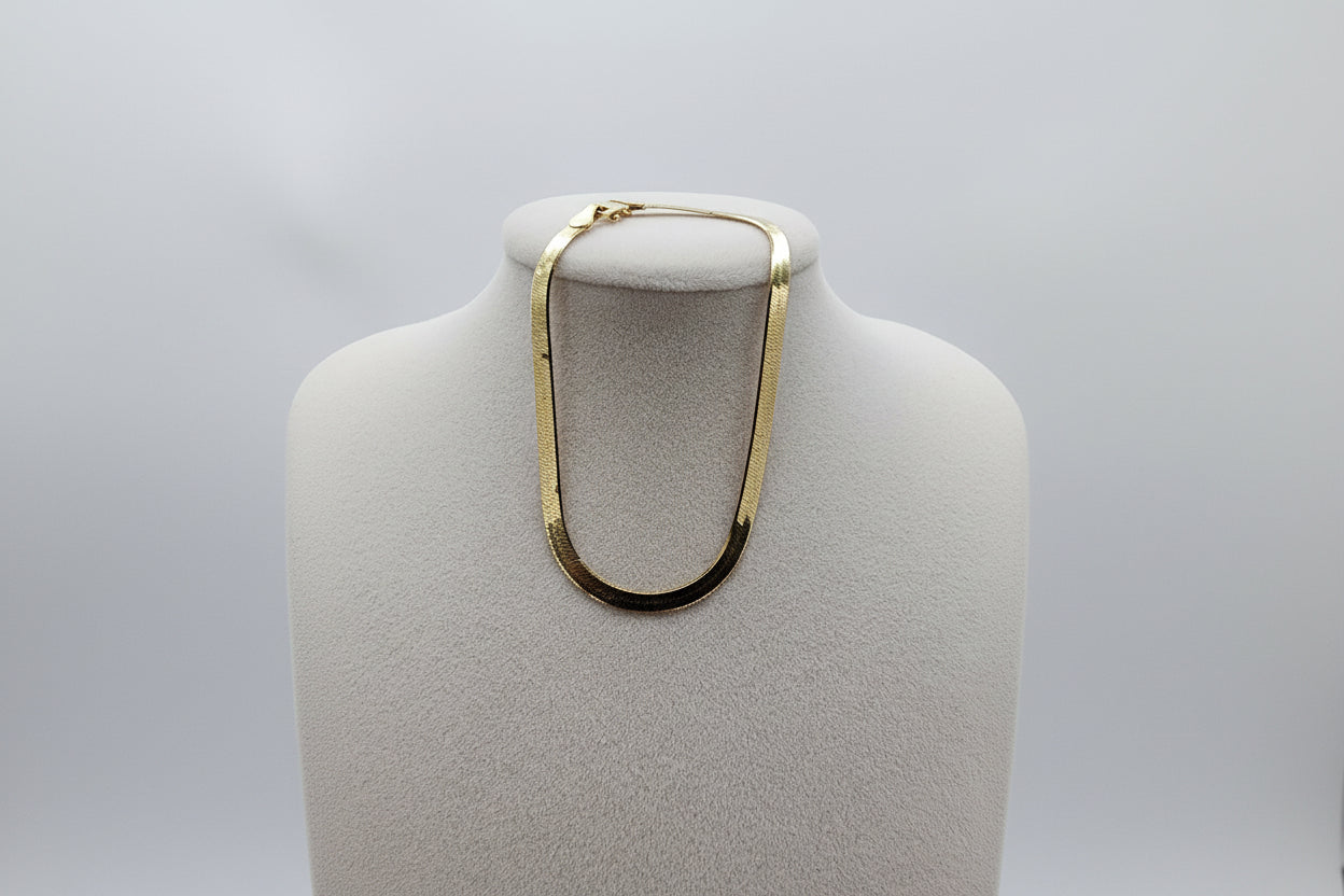 Italian Gold-Plated Sterling Silver Bracelet (Approx. 8”)