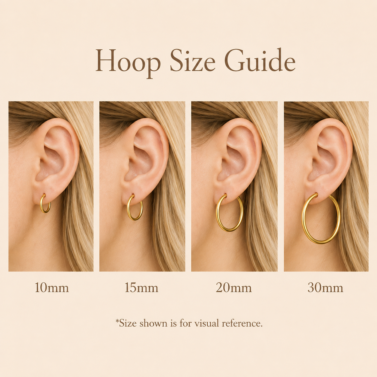 Petite Tri-Color Twisted Hoop Earrings | 14K Gold Filled