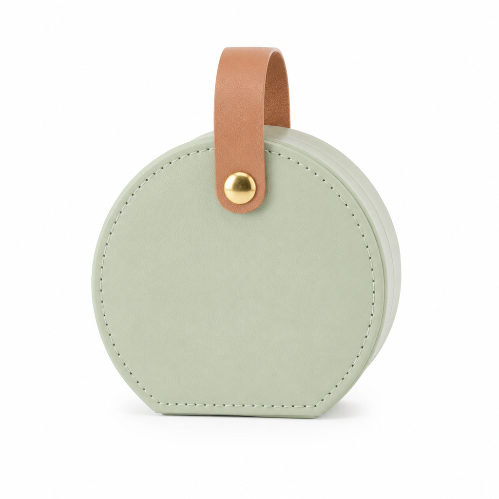 Mancerat Travel Jewelry Case – Compact Organizer (greenI