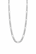 Sterling Silver Figaro Chain  (20”, 5.6 mm)