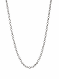 Sterling Silver Rolo Chain  (18”, 3.2 mm)