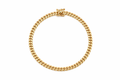 Gold-Plated Sterling Silver Cuban Link Bracelet (4.8 mm, 8.5”)