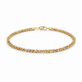 Shimmer Link Bracelet – Gold Plated Sterling Silver (7”)