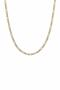 10K Yellow Gold Figaro Chain