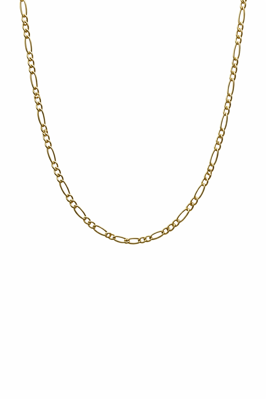 10K Yellow Gold Figaro Chain