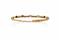 Mancerat Bamboo Bead Cuff – 18K Gold Filled
