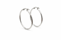 Sterling Silver Hoop Earrings (22.4 mm)