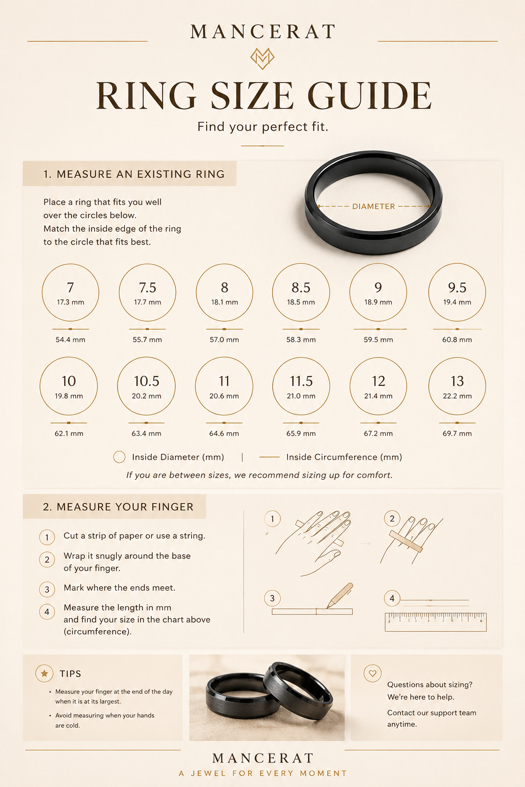 Black Satin Tungsten Ring