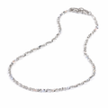 Sterling Silver Diamond-Cut Singapore Chain (22”)