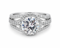 Sterling Silver Moissanite Statement Ring (5.08 CTW, Size 5)