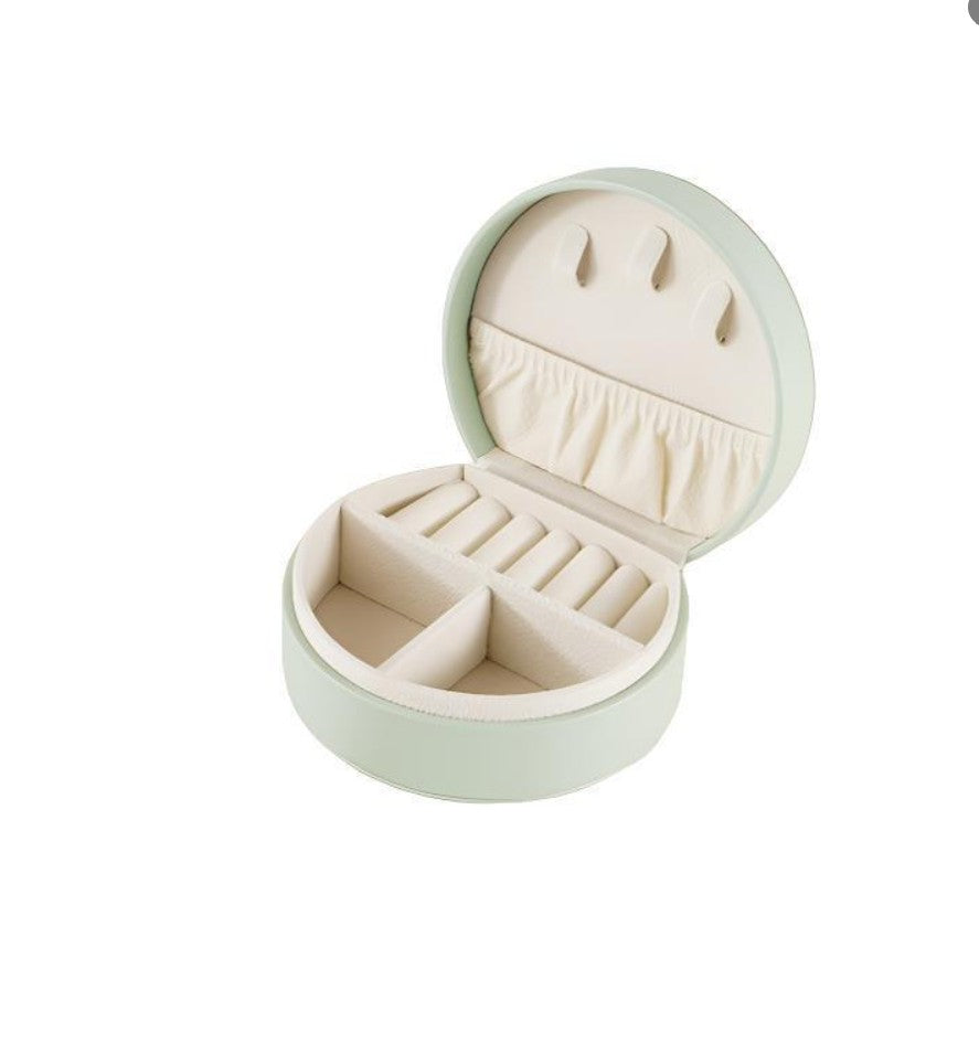 Mancerat Travel Jewelry Case – Compact Organizer (greenI