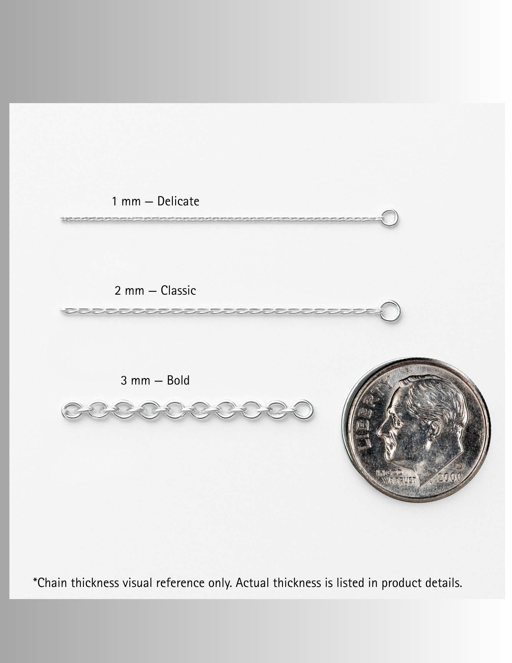 Sterling Silver Purple Solitaire Set (18”)